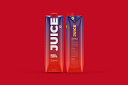 Juice Mockup Tetra Prisma 1000ml, a Packaging Mockup by easymock (Thumbnail 9 of 10)
