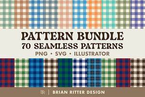 Pattern Bundle, a Pattern Graphic by Brian Ritter Design