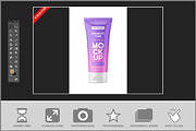 Clean Cosmetic Tube Mockup, an Advertising Mockup by Bruno's Shop (Thumbnail 2 of 3)