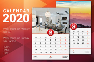 Wall Calendar 2020