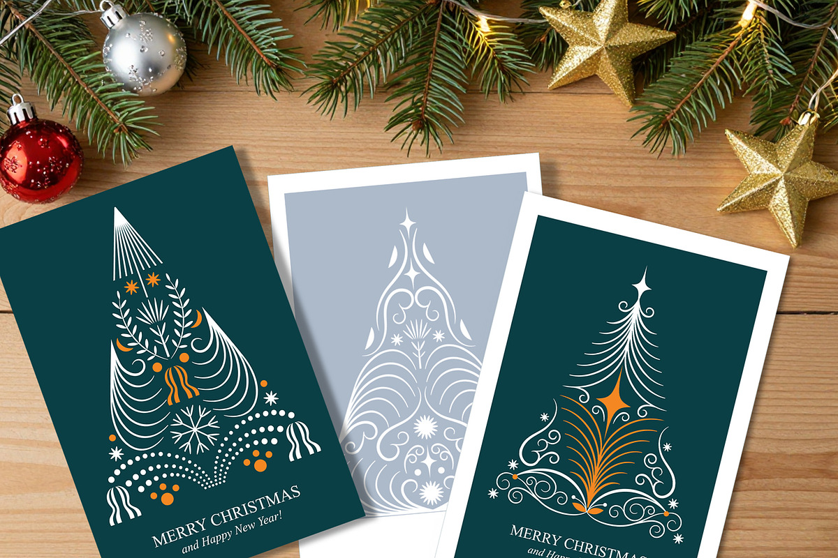 Christmas Ornaments Set, a Decorative Illustration by lenlis (Photo 8 of 13)