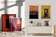 Vibrant Abstract Painting Art Print, a Wallpaper Graphic by Vibrand Studio (Thumbnail 10 of 12)