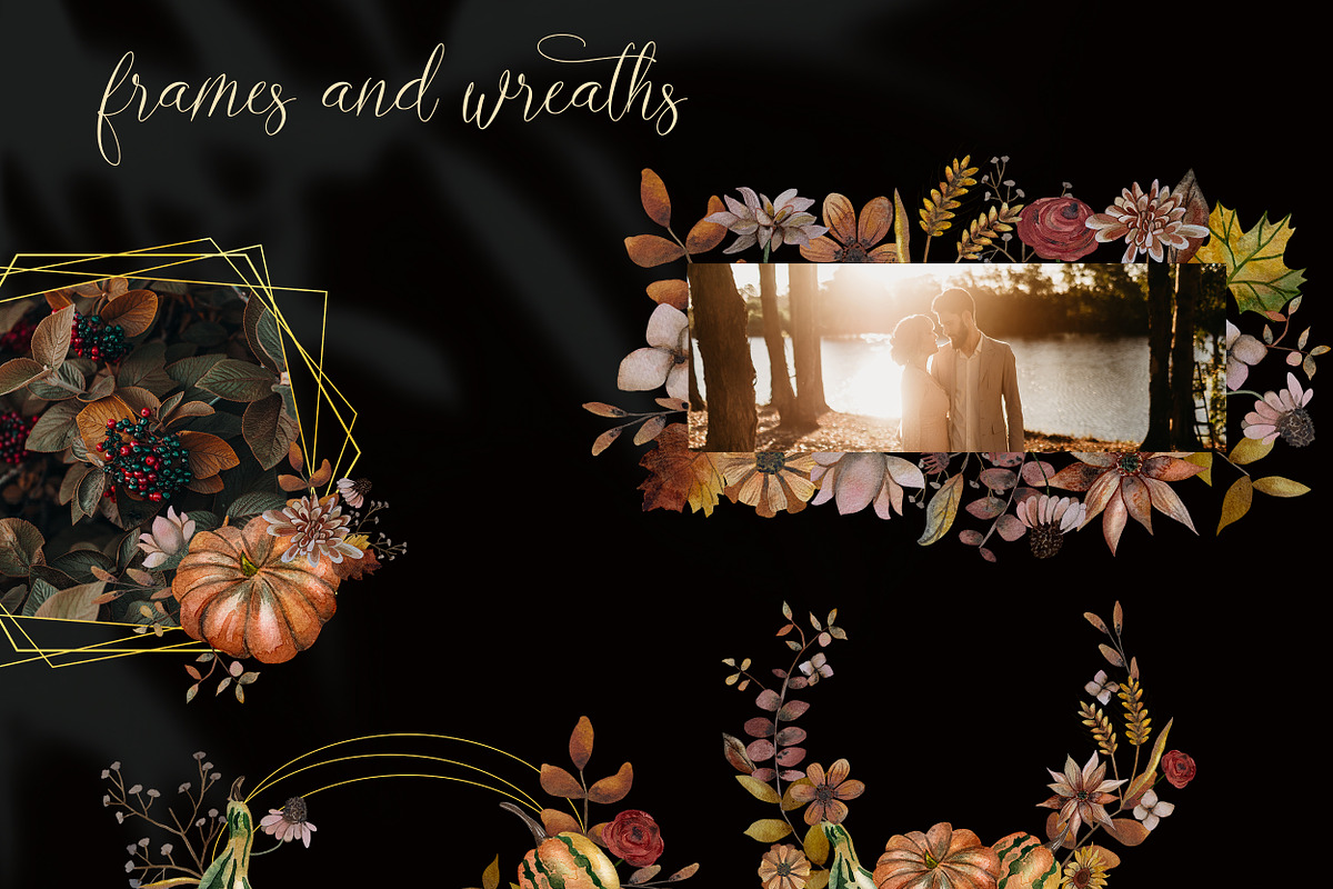 Watercolor Clipart Autumn, an Object Graphic by Kate Creative Studio (Photo 5 of 11)