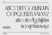 Hedone luxurious sans Typeface, a Font by Jehoo Creative (Thumbnail 7 of 10)