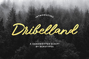 Dribelland - a handwritten font, a Script Font by Beautypes (Thumbnail 1 of 7)