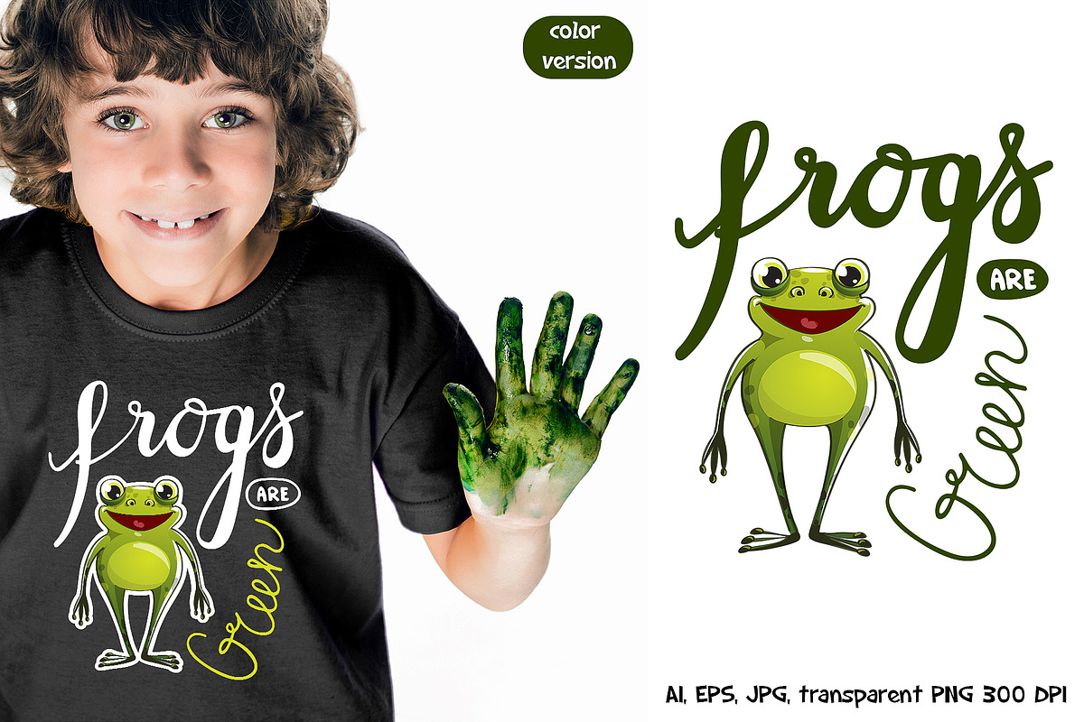 Frog character creator + lettering, a Graphic by SayMascarpone (Photo 15 of 30)