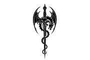 Dragon Sword Bundle, an Illustration by Designs_River (Thumbnail 6 of 31)