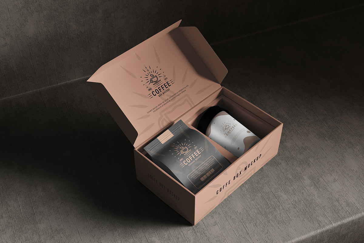 Coffee Packaging Mockup, a Packaging Mockup by Artlogs x Modaldesain (Photo 3 of 5)