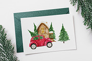Watercolor Christmas bundle, an Illustration by JuliaBadeeva (Thumbnail 15 of 29)