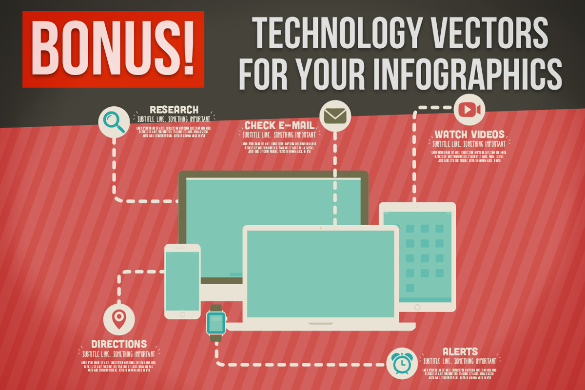 Infographic Elements & Graphs, an Outline Icon by plaxtico (Photo 12 of 12)