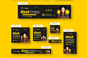 Black Friday Web Banner Sets