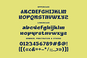 Madona, a Sans Serif Font by Cruzine (Thumbnail 7 of 10)