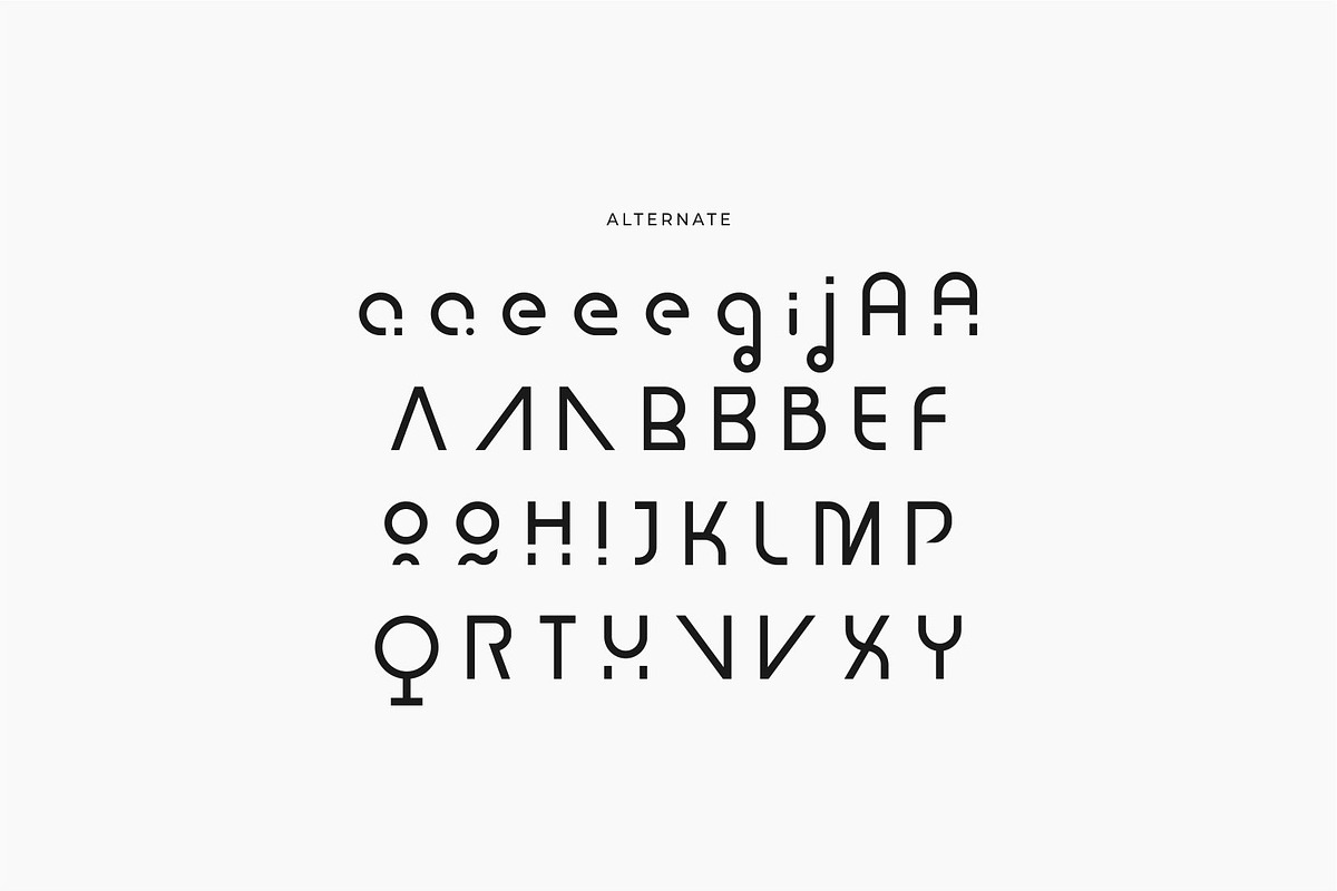 Polea - Modern Logo Font, a Sans Serif Font by suhadidesign (Photo 10 of 11)
