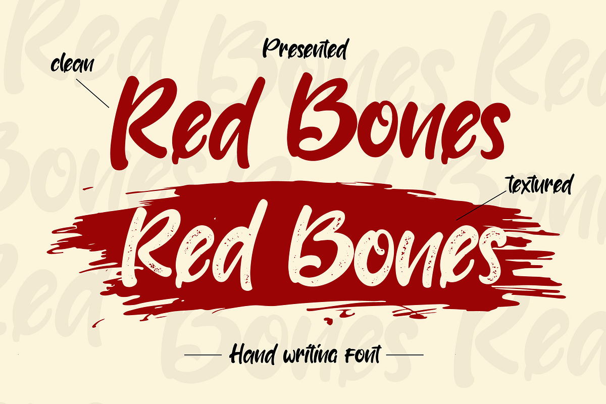 Red Bones, a Font by LetterStock (Photo 1 of 8)