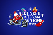 All i need is tea and warm socks, an Illustration by Vector Tradition (Thumbnail 1 of 3)