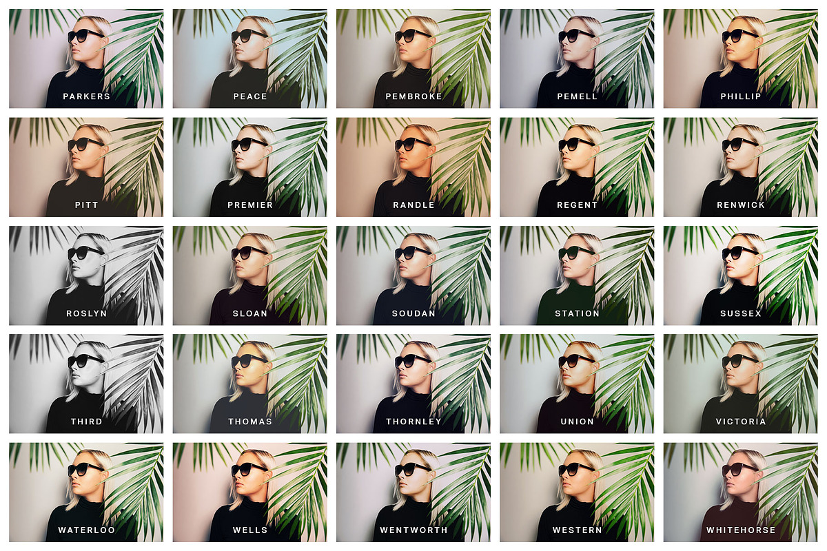 100 Film Lightroom Presets and LUTs preview 4
