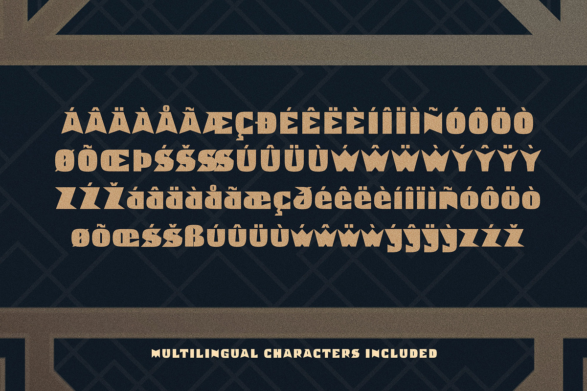 Executa - Bold Art Deco + Freebies, a Sans Serif Font by Parker Creative (Photo 12 of 12)