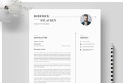 Resume Template / CV, a Resume Template by CreativeZoom (Thumbnail 4 of 4)