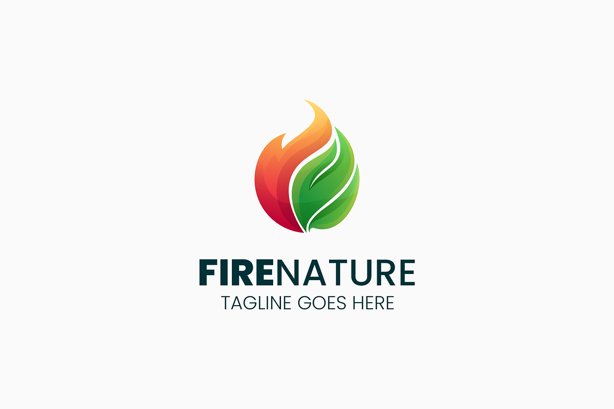 Fire Nature Colorful Logo, a Branding & Logo Template by Artnivora.Std