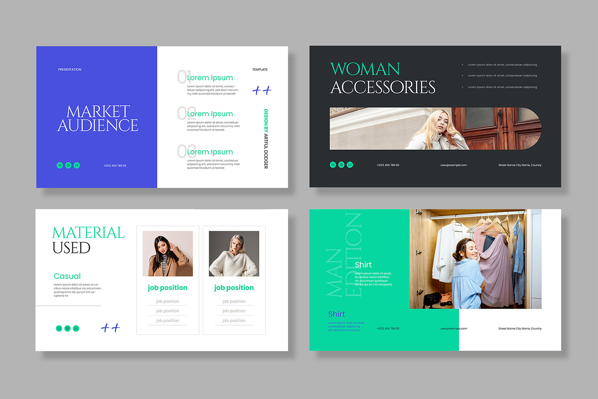 Modern Fashion Presentation Template preview 3