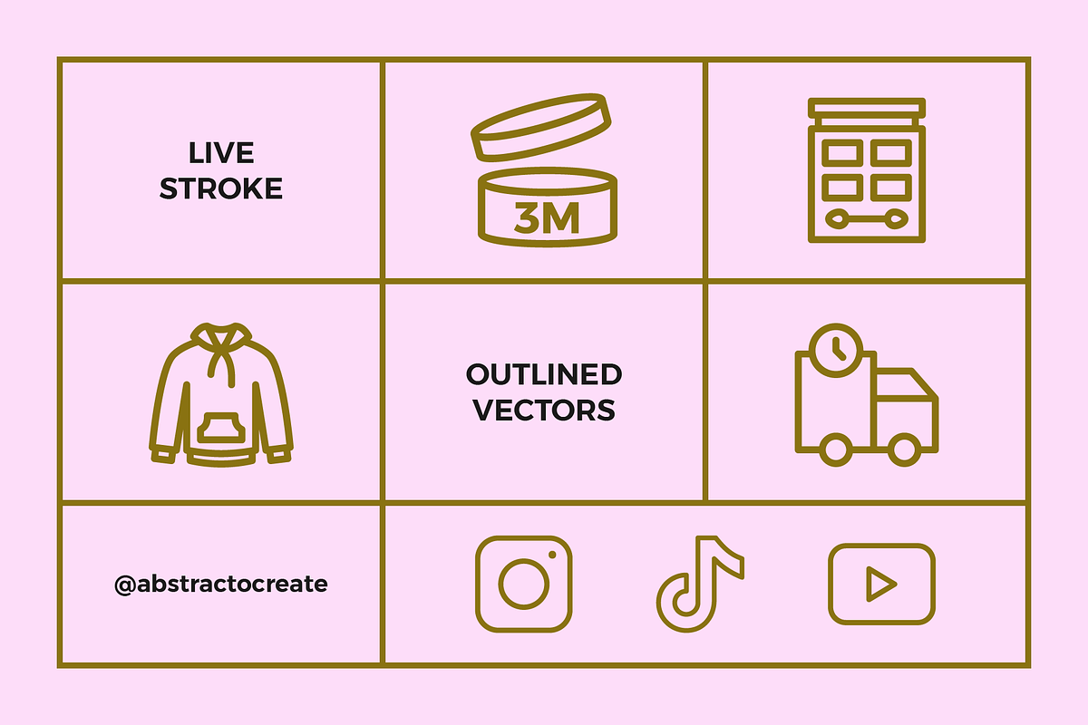 40% OFF MEGA BUNDLE - 295 Line Icons, an Outline Icon by Abstracto-Create (Photo 16 of 16)