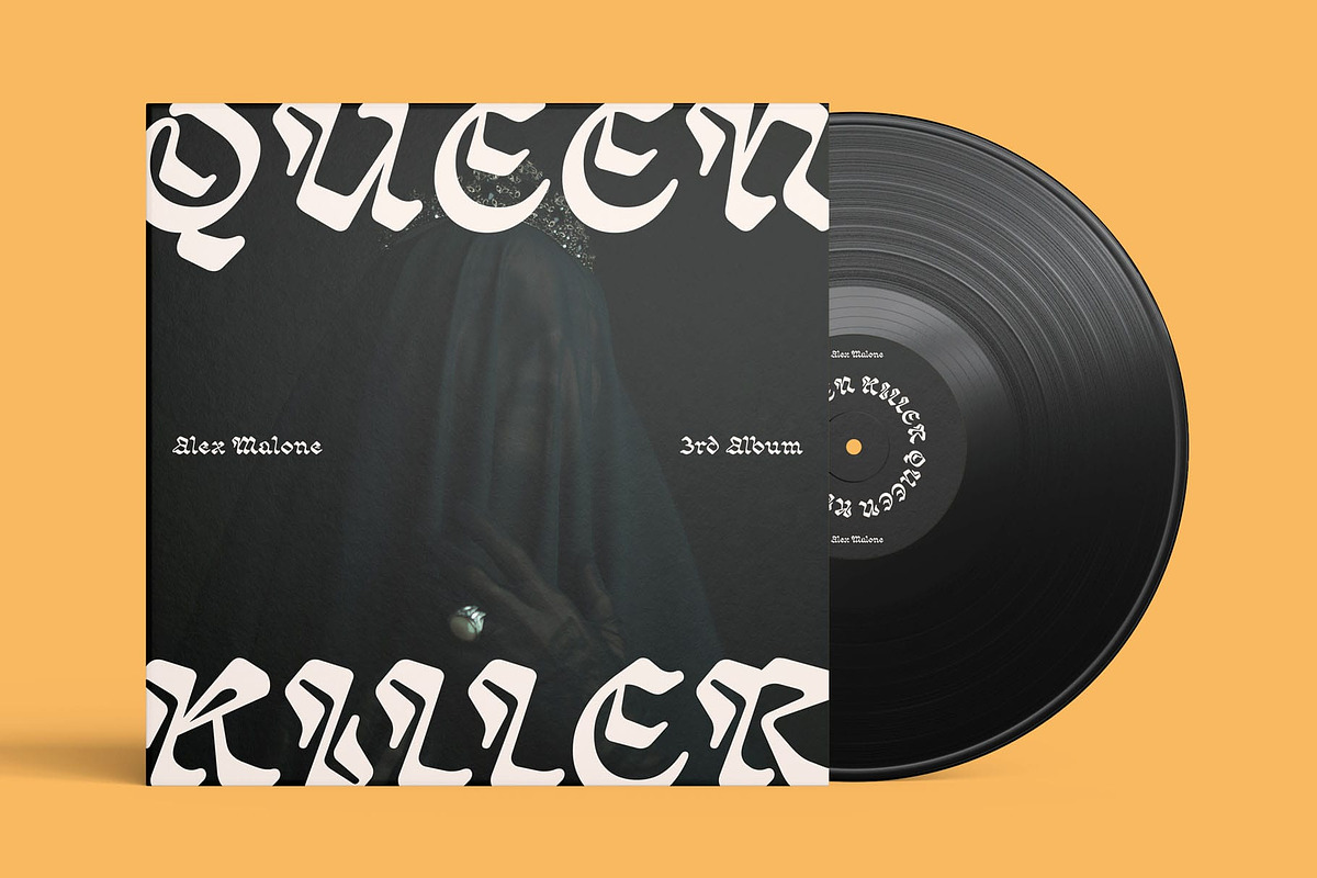 CS Rolins – Blackletter Font, a Blackletter Font by Craft Supply Co. (Photo 3 of 8)