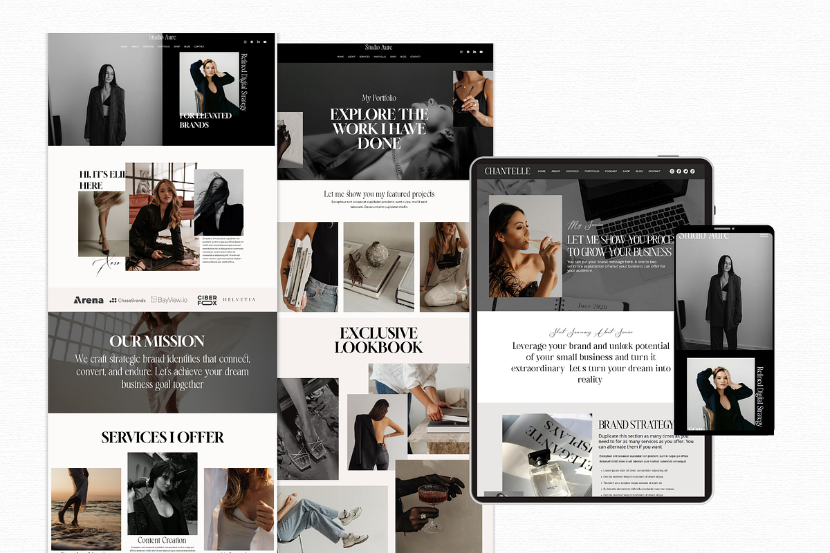 Coaching Wix Studio Website Template preview 4