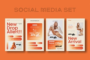 Fashion Social Media Post Template, a Social Media Template by MightyDesign