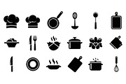 Kitchen Cooking Icon Vector Bundle, an Illustration by jahid234 (Thumbnail 13 of 51)