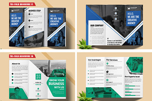 Tri-Fold Brochure Template Bundle