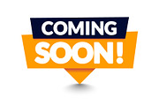 Modern Coming Soon Banner Icon, an Object Graphic by Black White Mouse Design (Thumbnail 1 of 3)