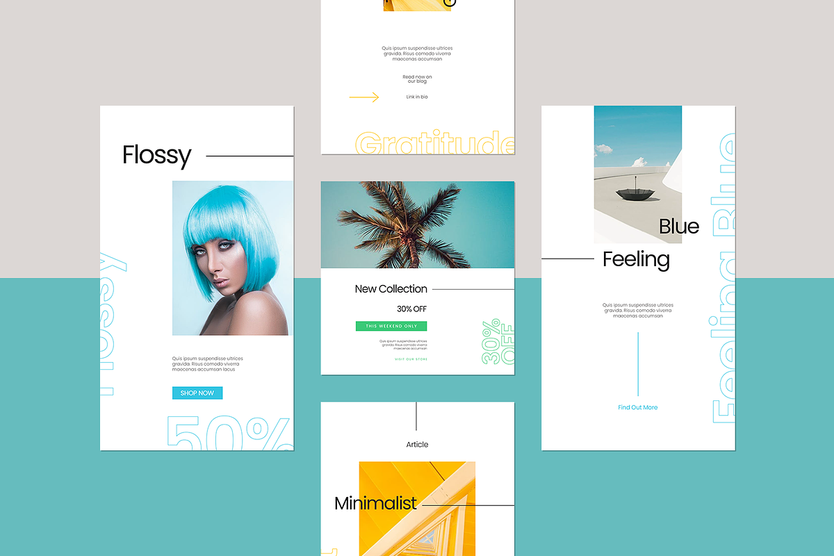 Imajione - Instagram Stories & Post, a Social Media Template by Creatchees.std (Photo 2 of 4)