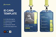 ID Card Template, a Card Template by Portocraft (Thumbnail 1 of 2)