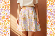 Summer Ditsy Flowers, a Wallpaper Graphic by MalyskaStudio (Thumbnail 6 of 9)