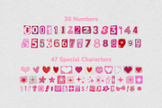 Barbiecore Ransom PNG Pink Letters, an Object Graphic by BORT GRAPHIC (Thumbnail 7 of 8)