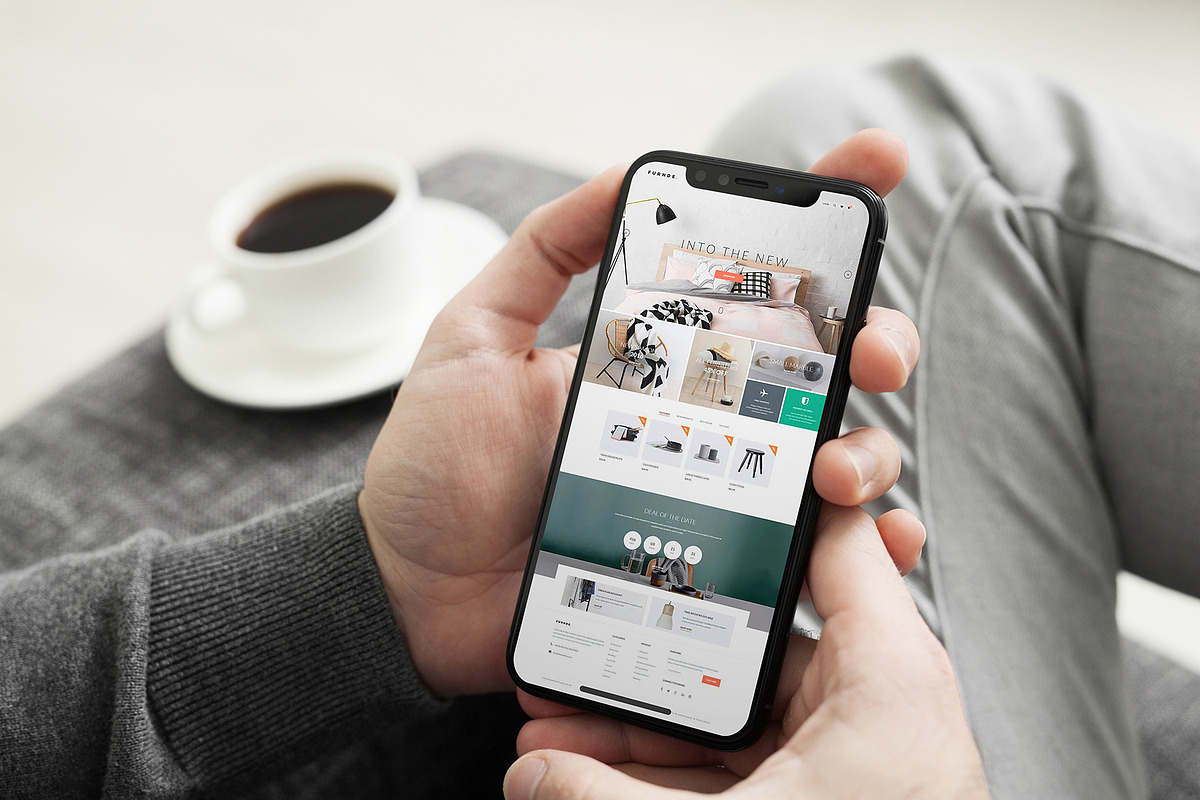 iPhone X Mock-Up's, an iPhone Mockup by Dikarte.Store (Photo 11 of 14)