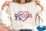 Patriotic Heart USA PNG, a Seasonal Illustration by Daily.Designs (Thumbnail 2 of 5)