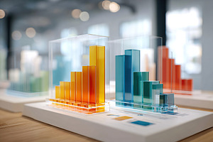 Funding rounds chart showing investment trends in various industries, a Photo by AlyaAnd