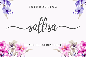 Sallisa | Script Font