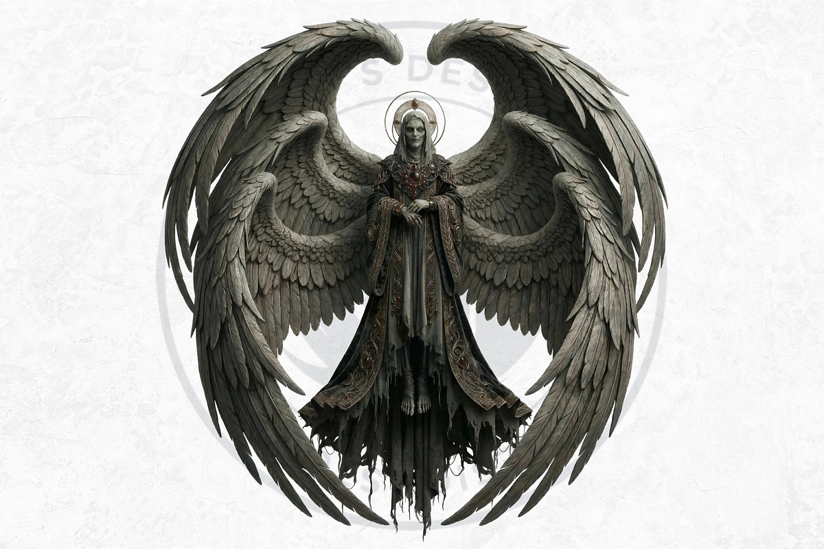 Gothic Horror Ecclesial Characters, a Person Illustration by ThatsDesignArt (Photo 10 of 13)