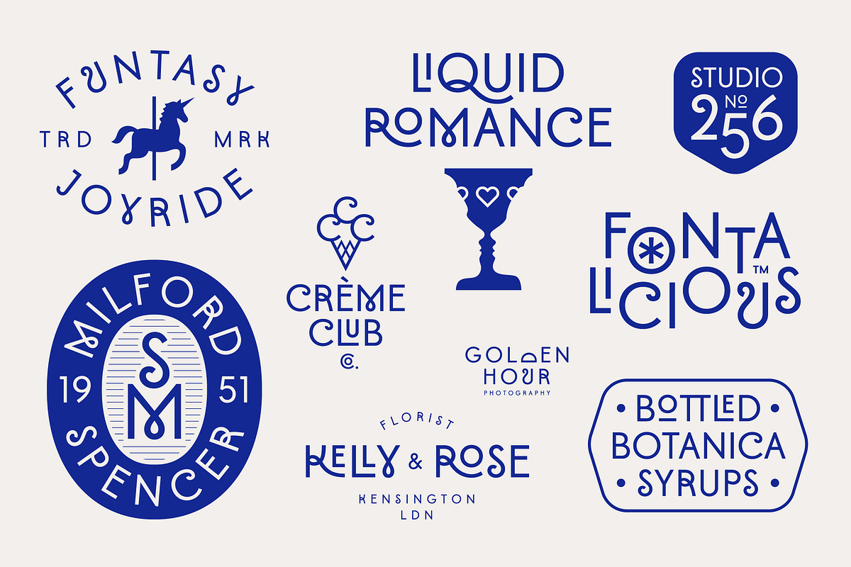 Sancremo – Playful Display Font, a Sans Serif Font by Dopestype (Photo 3 of 11)