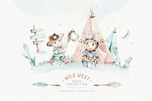 Wild West. Boys' World Collection