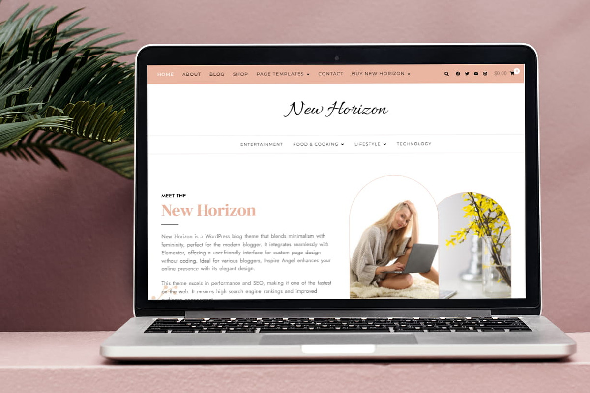 New Horizon - Wordpress Theme Blog & Shop preview 8