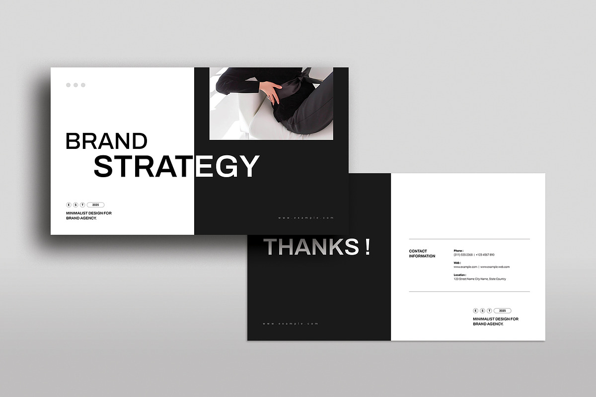 Brand Strategy Presentation Template, a Presentation Template by Spark_Creative (Photo 7 of 8)