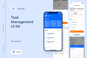 Wayahe - Task Management UI Kit