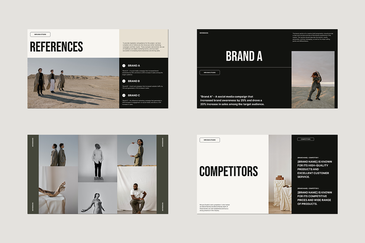 Nirvana Creative Brief - Power Point, a Presentation Template by Sixtemp (Photo 6 of 7)