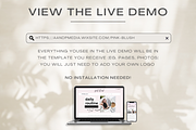 Wix Template Design for Coaches, a Websites & App Template by Cosmic Design (Thumbnail 7 of 8)