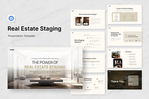 Real Estate Staging Keynote Template, a Presentation Template by Antstheme