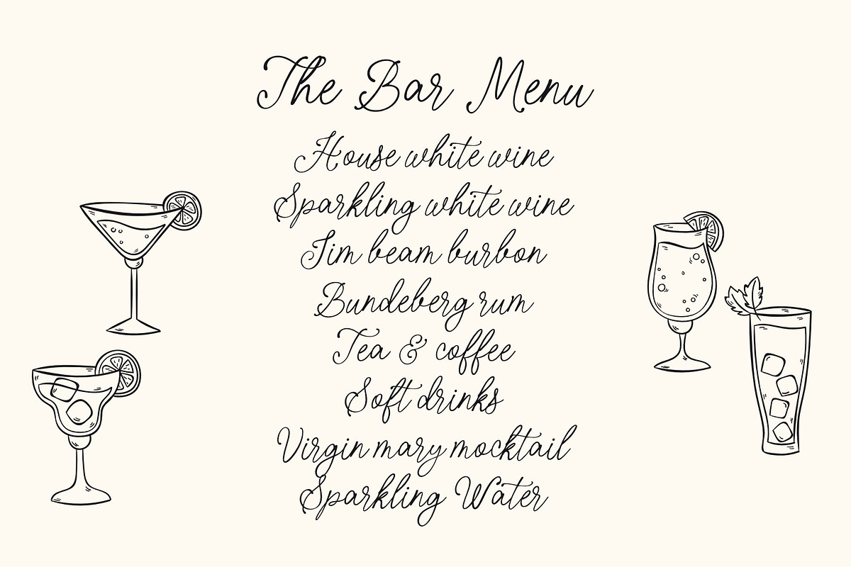 Whimsical Love Story Font, a Script Font by Jimtype Studio (Photo 5 of 9)
