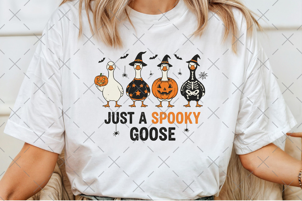 Spooky Halloween Goose PNG, an Illustration by Craft Nest (Photo 5 of 6)